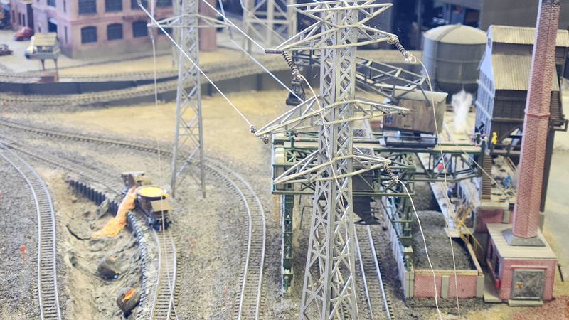 New Mexico Railrunners layout photo