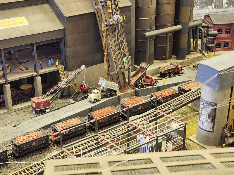 New Mexico Railrunners layout photo