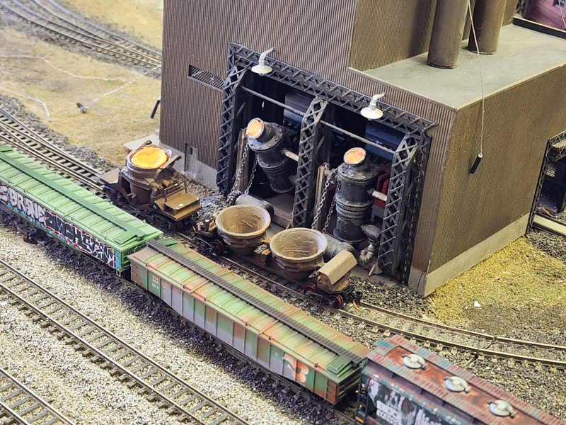 New Mexico Railrunners layout photo