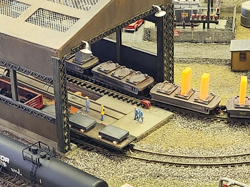 New Mexico Railrunners layout photo