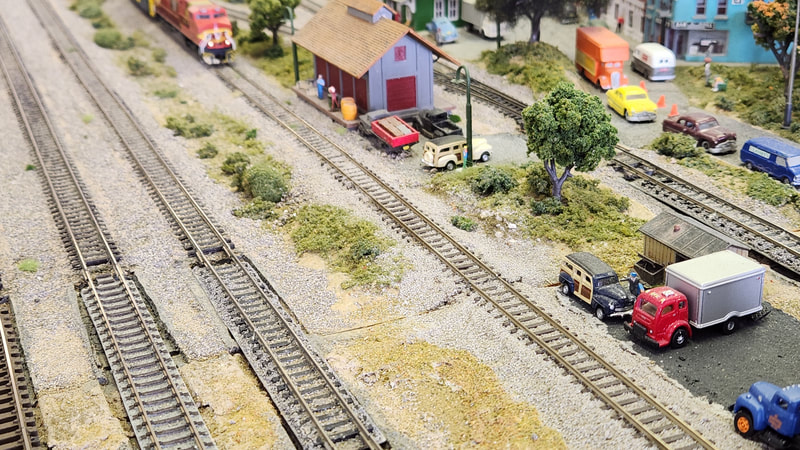New Mexico Railrunners layout photo