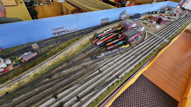 New Mexico Railrunners layout photo