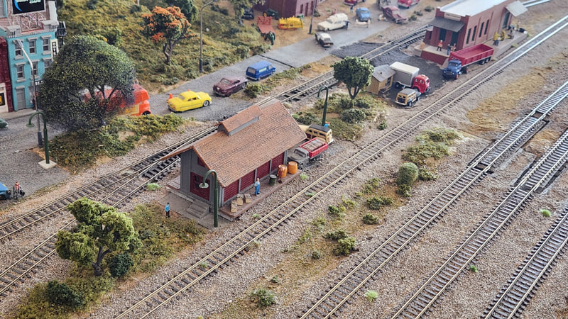 New Mexico Railrunners layout photo