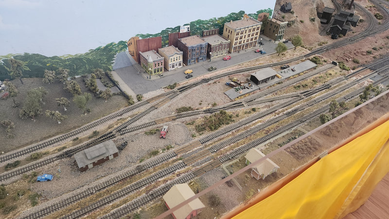 New Mexico Railrunners layout photo