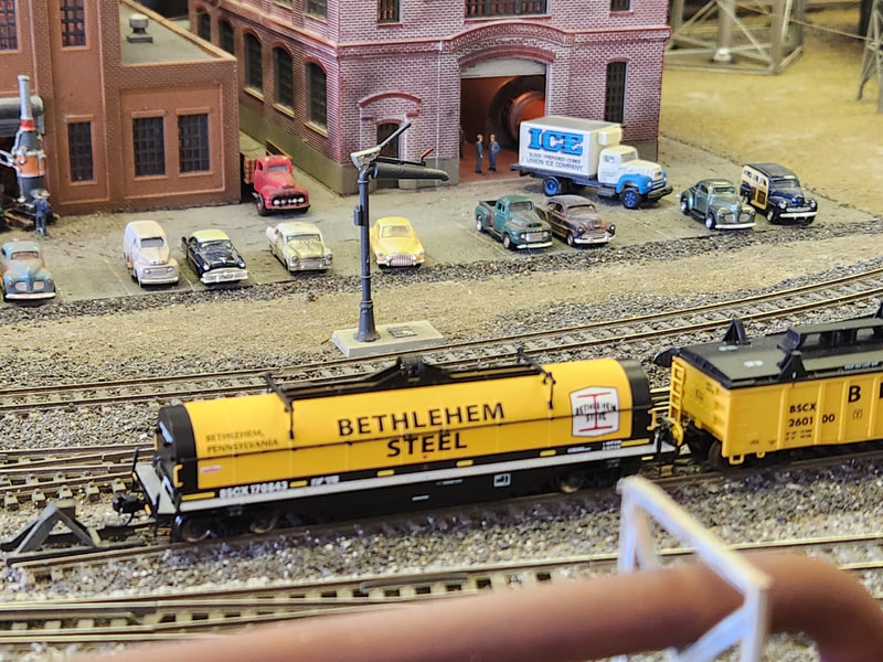 New Mexico Railrunners layout photo
