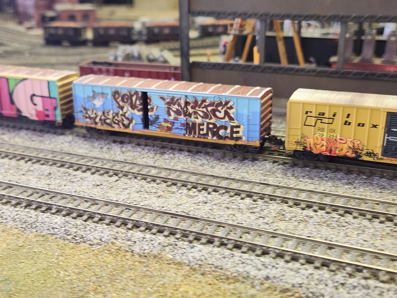 New Mexico Railrunners layout photo