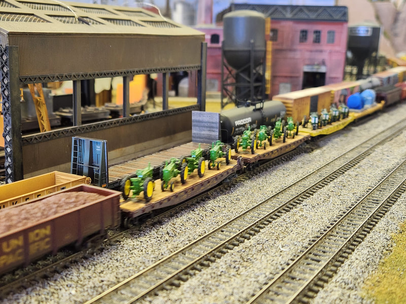 New Mexico Railrunners layout photo
