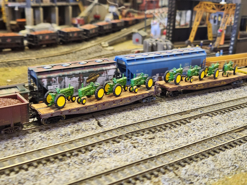 New Mexico Railrunners layout photo