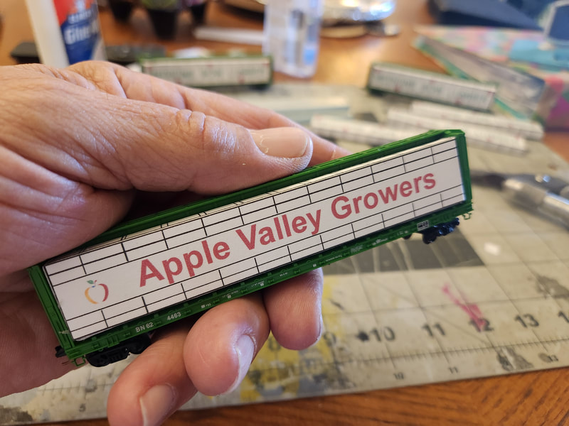 New Mexico Railrunners layout photo